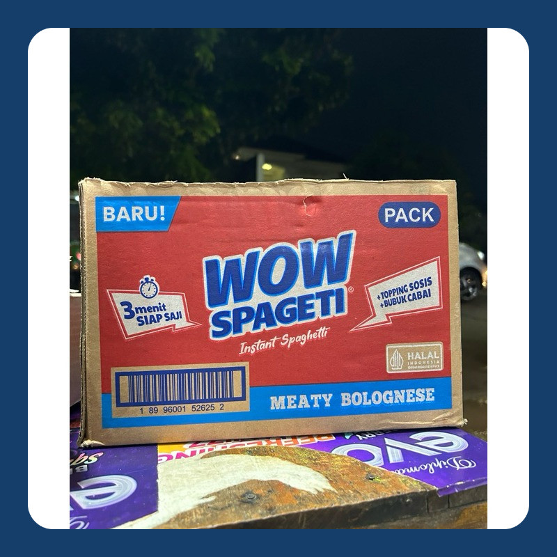 

Wow Spageti PerDus isi 40 pcs