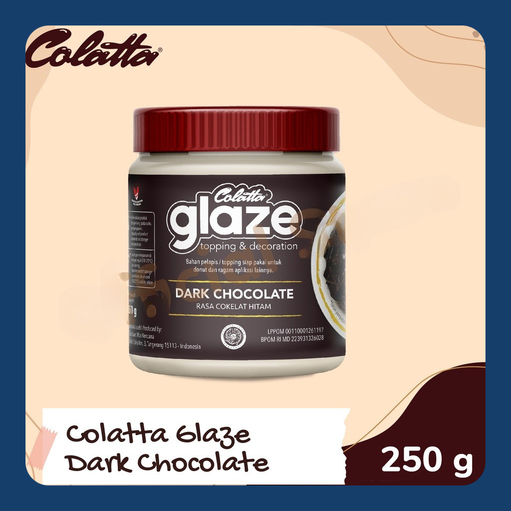 

Colatta Glaze Dark 250g