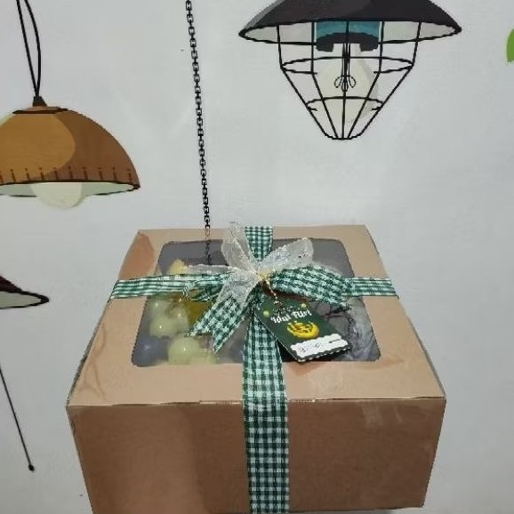 

TERLARIS Hampers Buah Premium IDUL FITRI Cantik Banget Kemasan Box