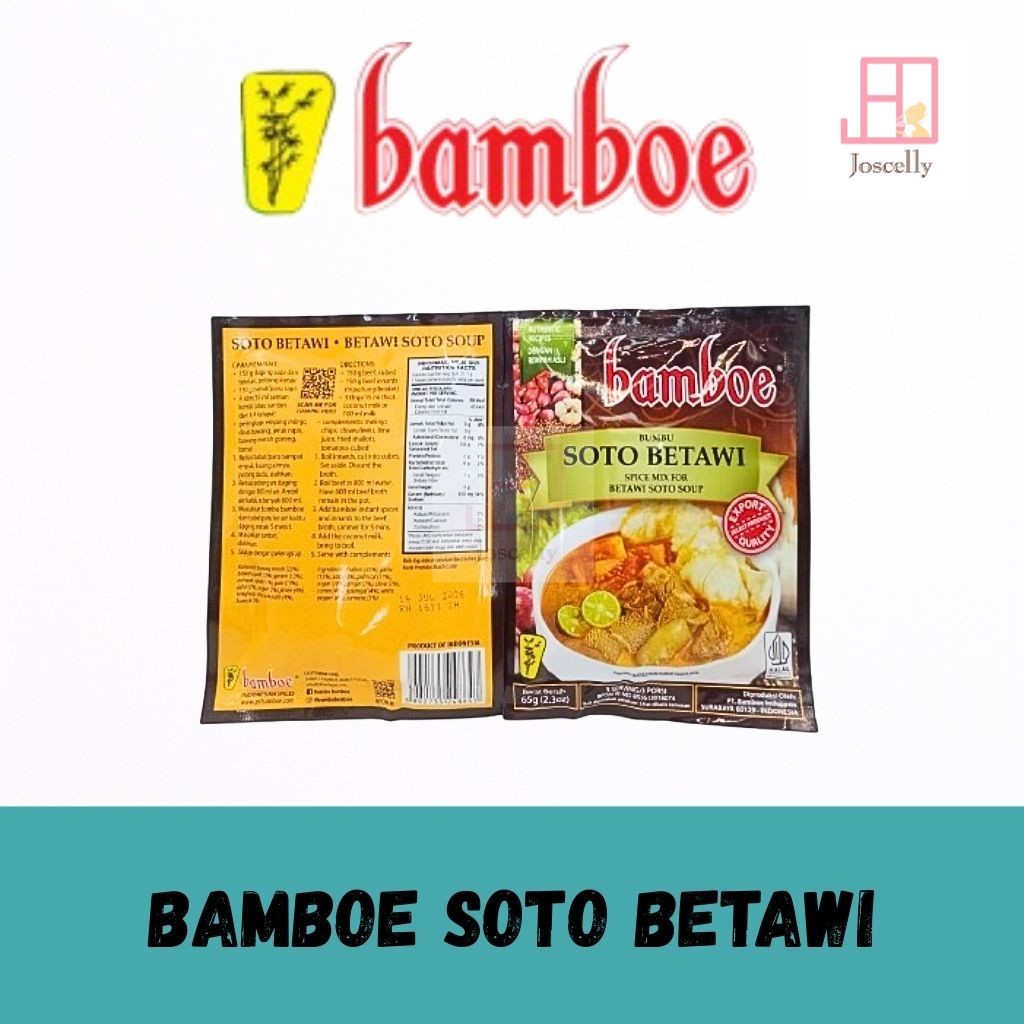 

JOSCELLY.ID BAMBOE Bumbu Soto Betawi