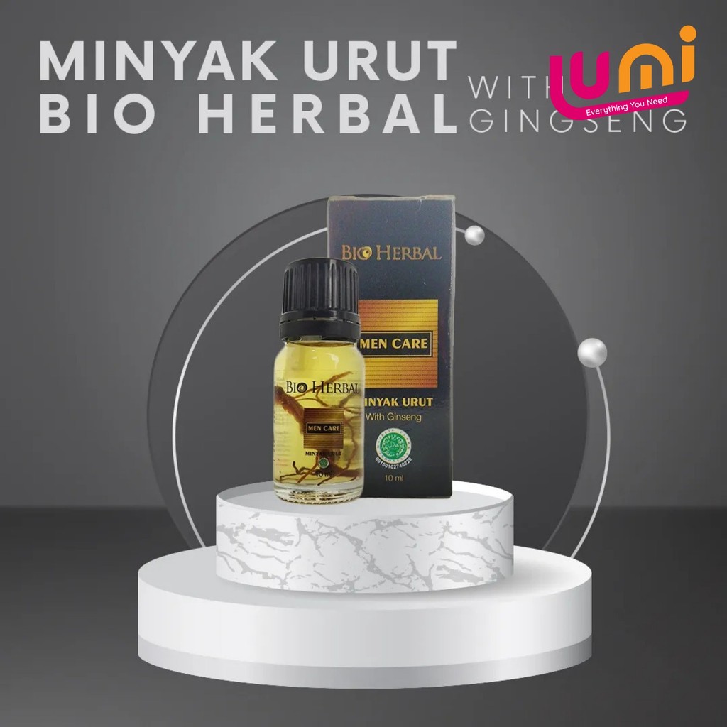 BIO HERBAL MINYAK URUT MEN CARE 10ML BPOM - MINYAK URUT PRIA