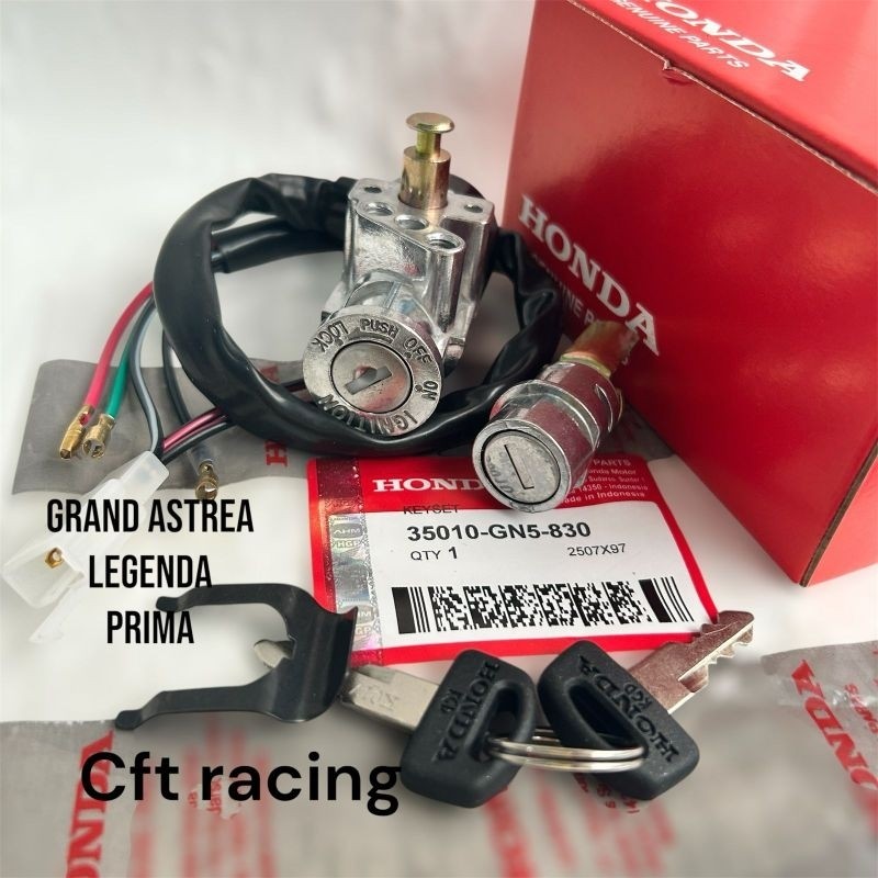 Kunci kontak Honda Grand, Grand Astrea Legenda, kunci kontak plus jok Grand Astrea GN5