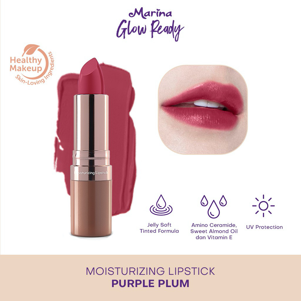 MARINA GLOW READY MOISTURIZING LIPSTICK