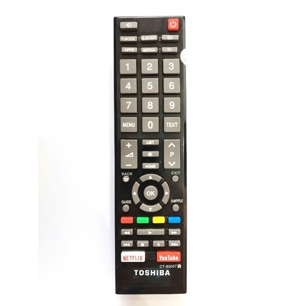 REMOT REMOTE SMART TV TOSHIBA ANDROID LED CT-95007 FOR 32L5995 43L5995 Hemat
