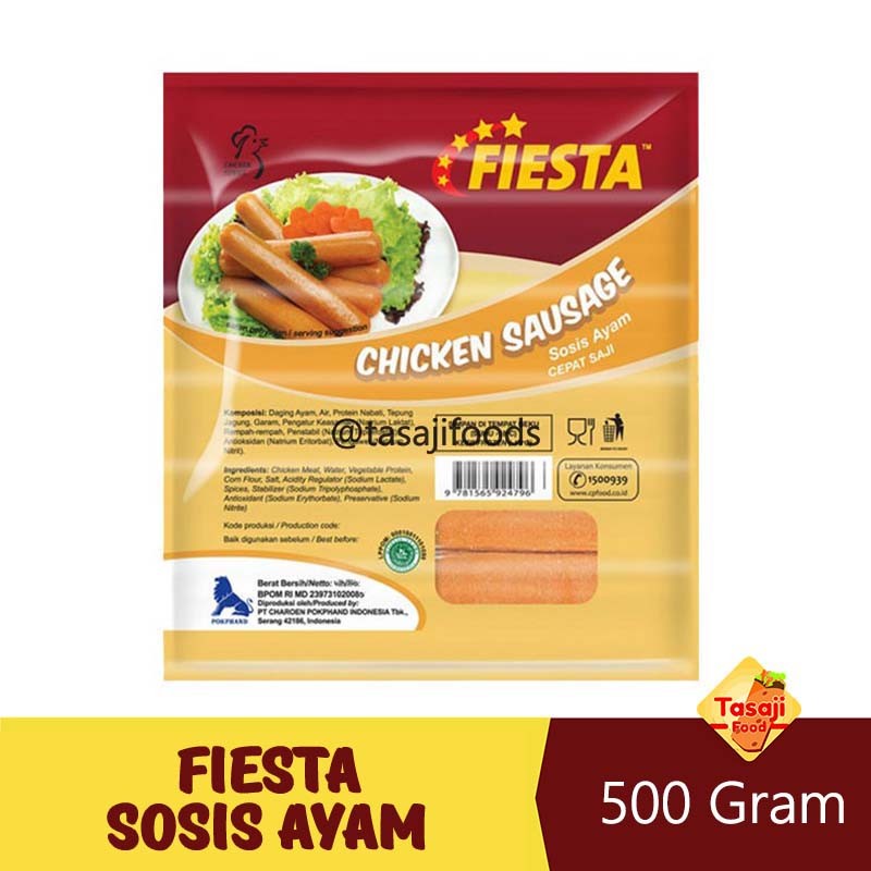

Fiesta Sosis Ayam 500 Gram Chicken Sausage Asfar Shop