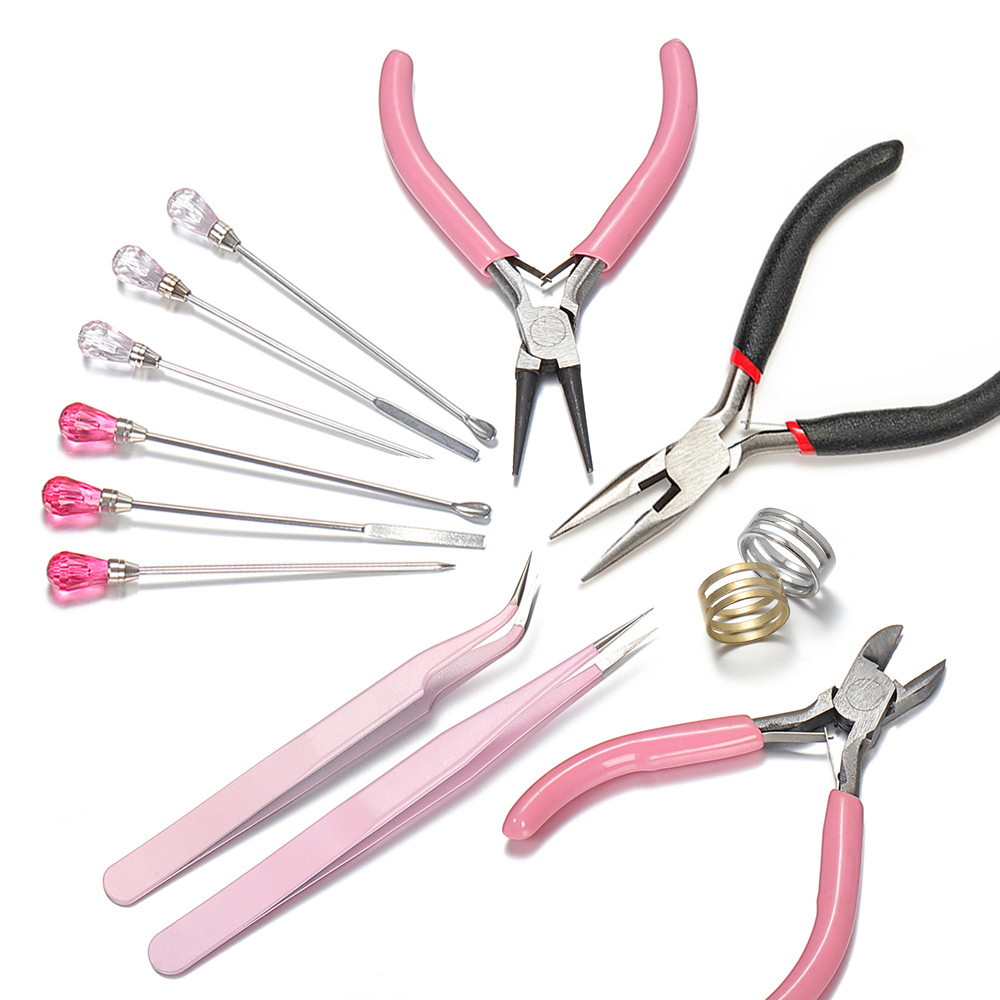

Plier Tools Set for Silicone UV Epoxy Resin Mold Jewelry Making Craft DIY