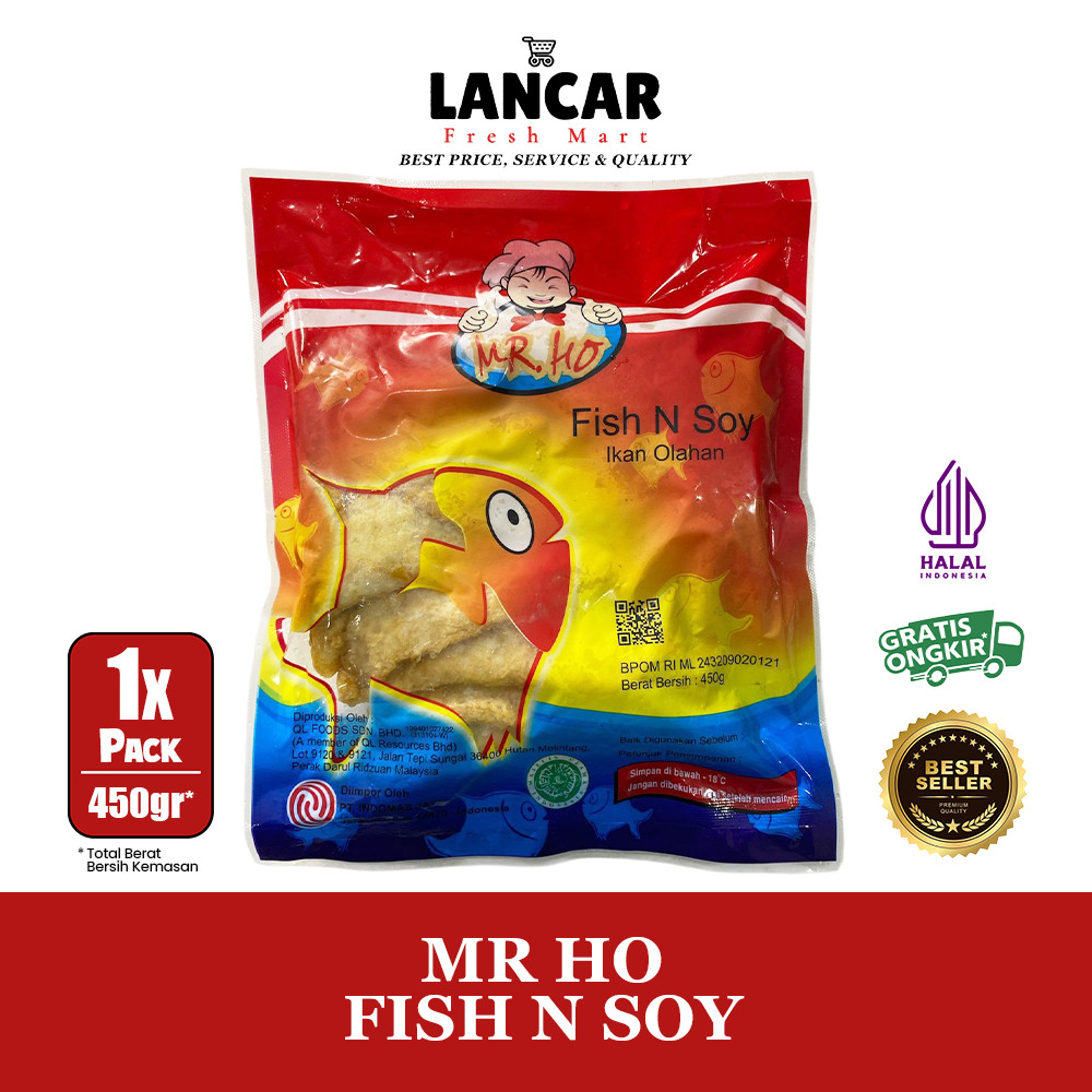 

MR HO FISH N SOY 450GR / MR.HO FISH N SOY 450GR