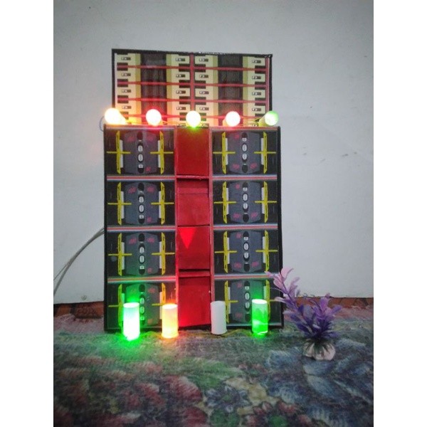 Miniatur Sound full musik full lighting CO