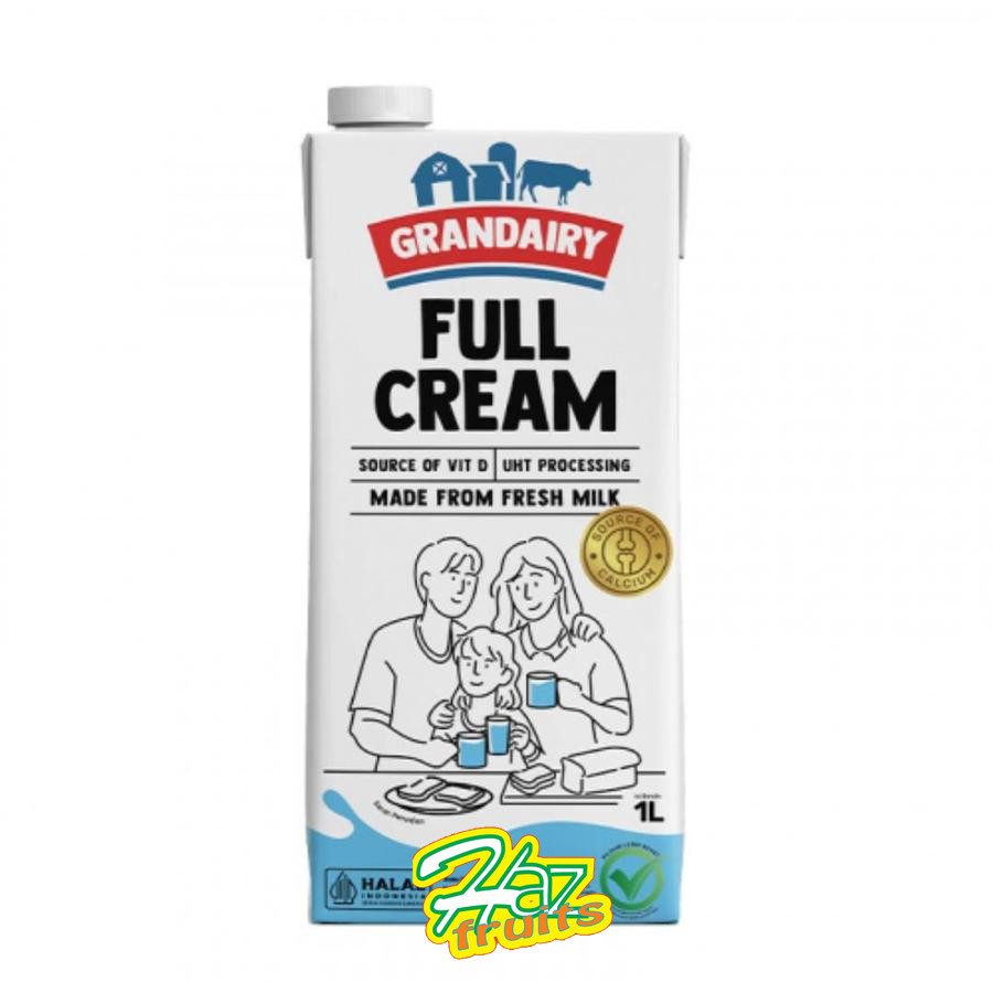

Grandairy UHT Fresh Milk Full Cream 1 Liter
