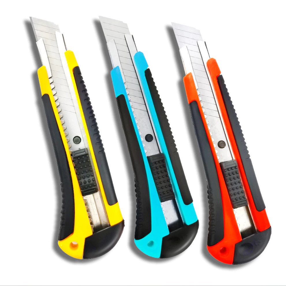 

HKP Cutter besar Pemotong dengan pegangan plastik keras pisau