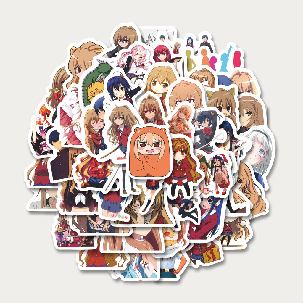 

Sticker Pack Sticker Anime Toradora! | Sticker TUMBLR | Stiker LAPTOP KOPER HELM