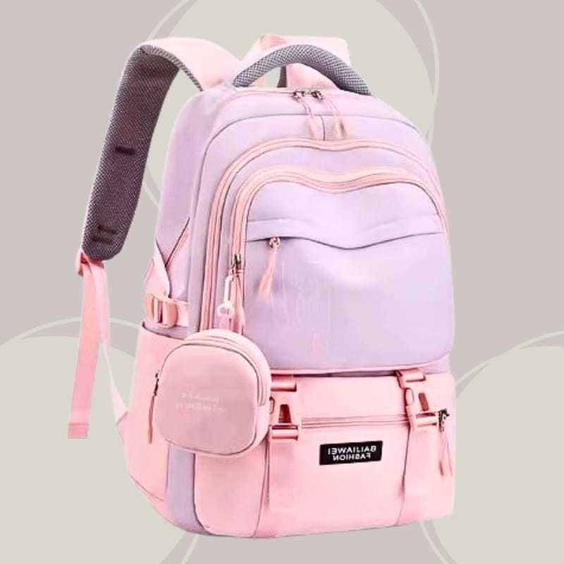 Tas Ransel Sekolah RIK HELLO BJ Tas Backpack Wanita/Perempuan Tas Sekolah Fhasion Wanita SD SMP SMA 