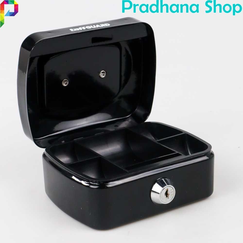 Kotak Penyimpanan Uang Kasir Brankas Mini Dengan Kunci Cash Box