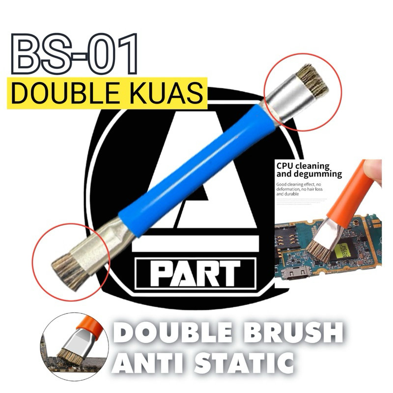 

KUAS BRUSH ANTI STATIK BS-01 ORANGE