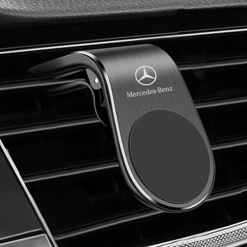 Magnetic Car Phone Holder Air Vent Clip Mount Stand in Car For Mercedes Benz W211 W203 W204 W210 W12