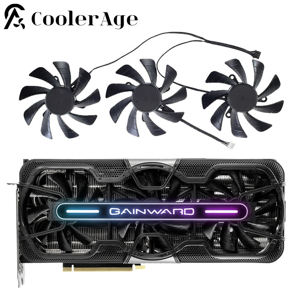 For Gainward GeForce RTX 3090 3080 3070 Phantom Video Card Fan 85MM T128010SU RTX3090 RTX3080 RTX307