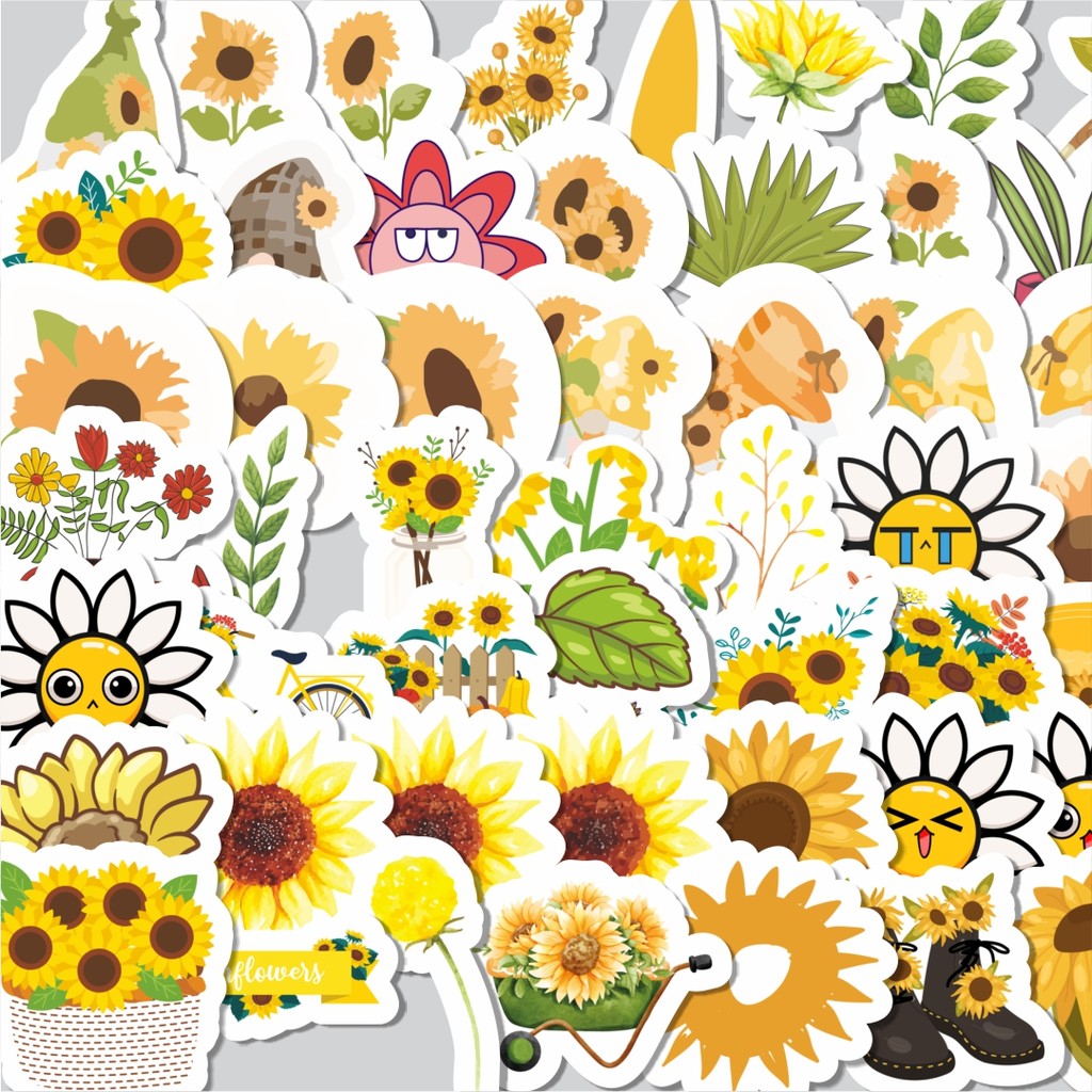

Stiker Cutting Pack Sticker Kartun Bunga Aster Elemen Kawaii Isi 100Pcs Series Aesthetic Lucu Keren Untuk Koper Bahan Vynil
