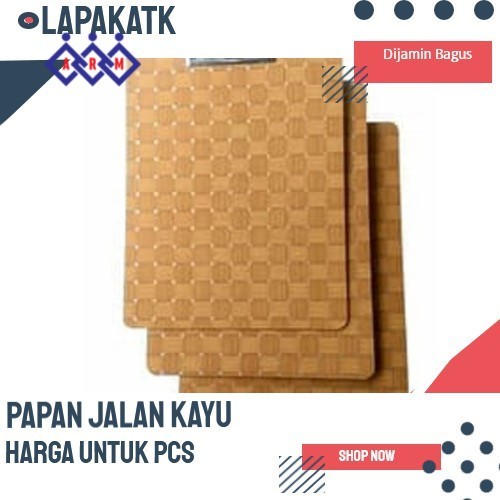

CLIPBOARD KAYU / PAPAN JALAN UAS + Best Seller