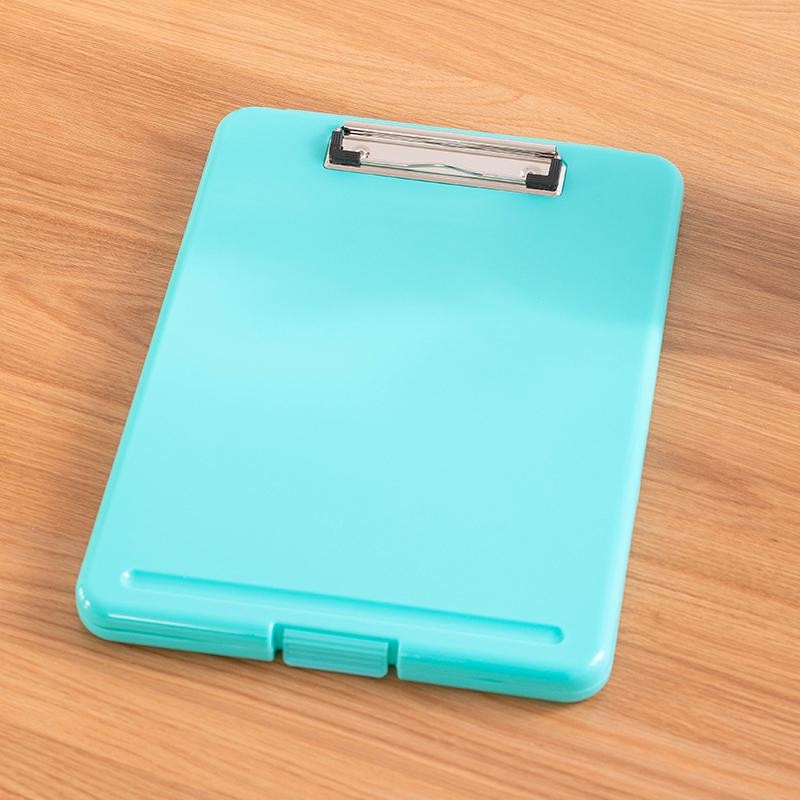 

Pen Slot Writing Board Clip File Box File Storage Clipboard A4 Paper Holder Office A4 Writing Pad Clip Board A4 Office Board