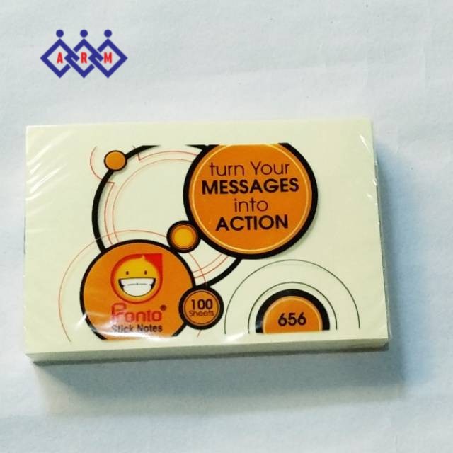 

PRONTO Sticky Note PRONTO 656 ISI 100 (PER PAD)+vv Best Seller