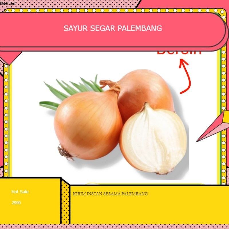 

Bawang Bombay - Palembang