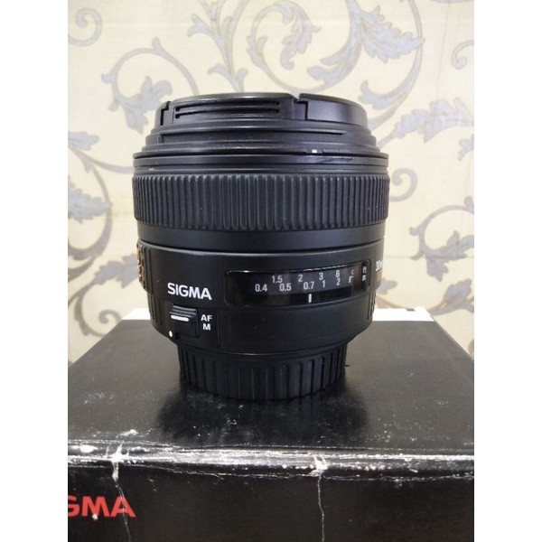 lensa sigma 30mm f1.4 hsm for Canon Co