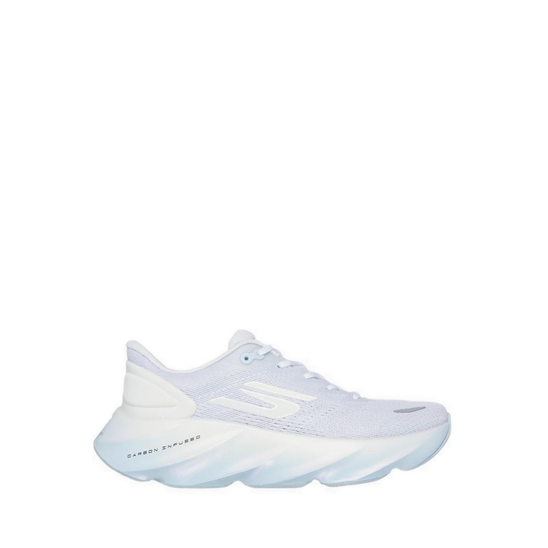 Skechers Go Run Max Road 7 Women's Running Shoes - White XP