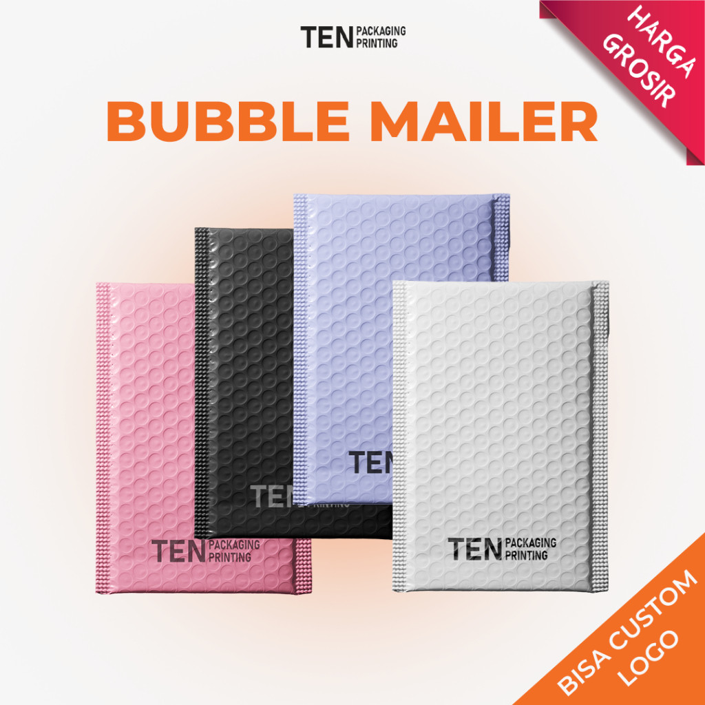 

[GROSIR] Bubble Mailer Premium Putih Hitam Ungu Pink | POLYBUBBLE AMPLOP BUBBLEMAILER PACKING OLSHOP Termurah