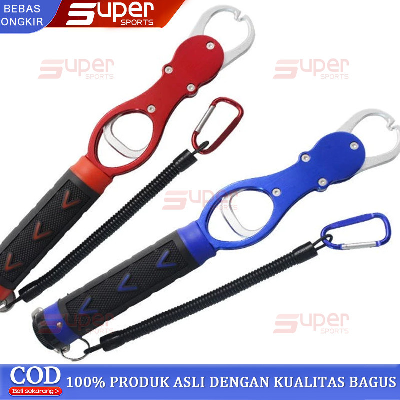 Handgrip Tang ikan kail Penangkap mulut Ikan Tang Pancing Capit Mulut Ikan Jepit Bibir Ikan