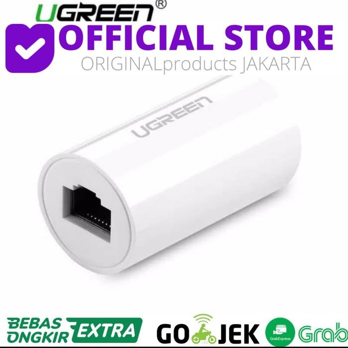 Ugreen Anti petir sambungan RJ45 Ethernet extension Lan Converter cat8 - 20391