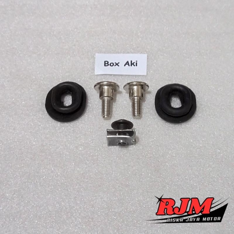 Baut Full Set Cover Bodi Body Box Aki Honda Supra Double XX / Supra V 100cc