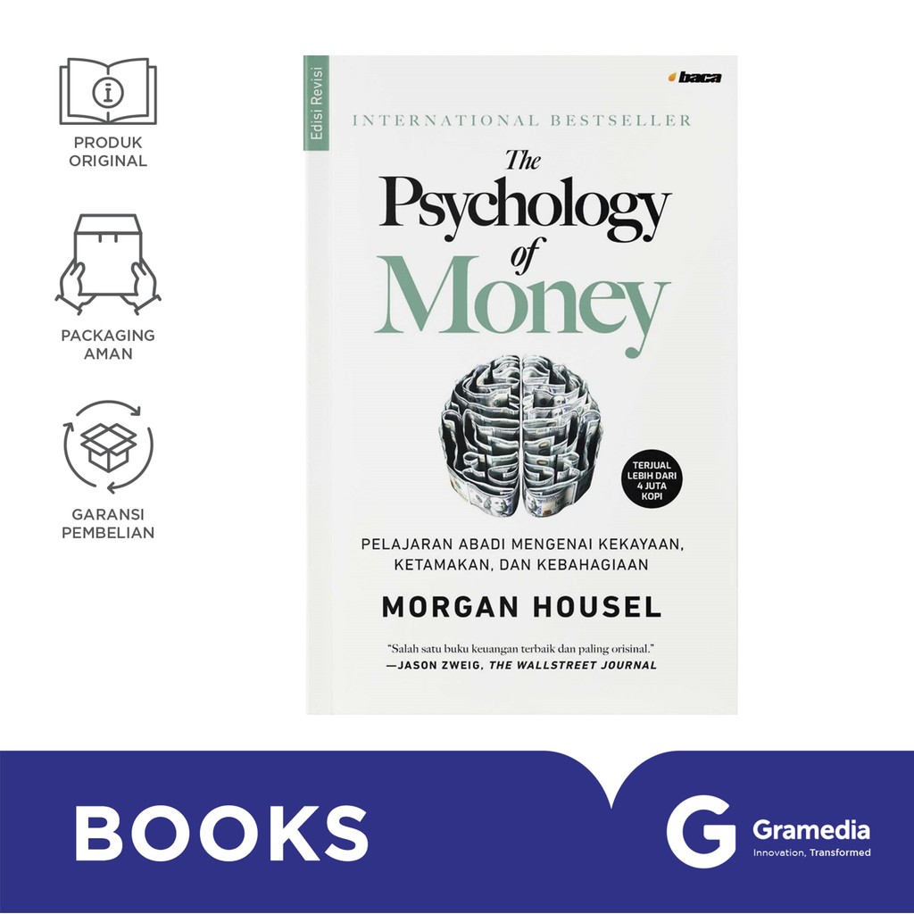 Gramedia GTC - The Psychology of Money Edisi Revisi