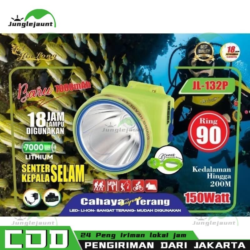 【COD】SENTER KEPALA SELAM JIN LONG JL-132 100WATT/JL-132 150WATT