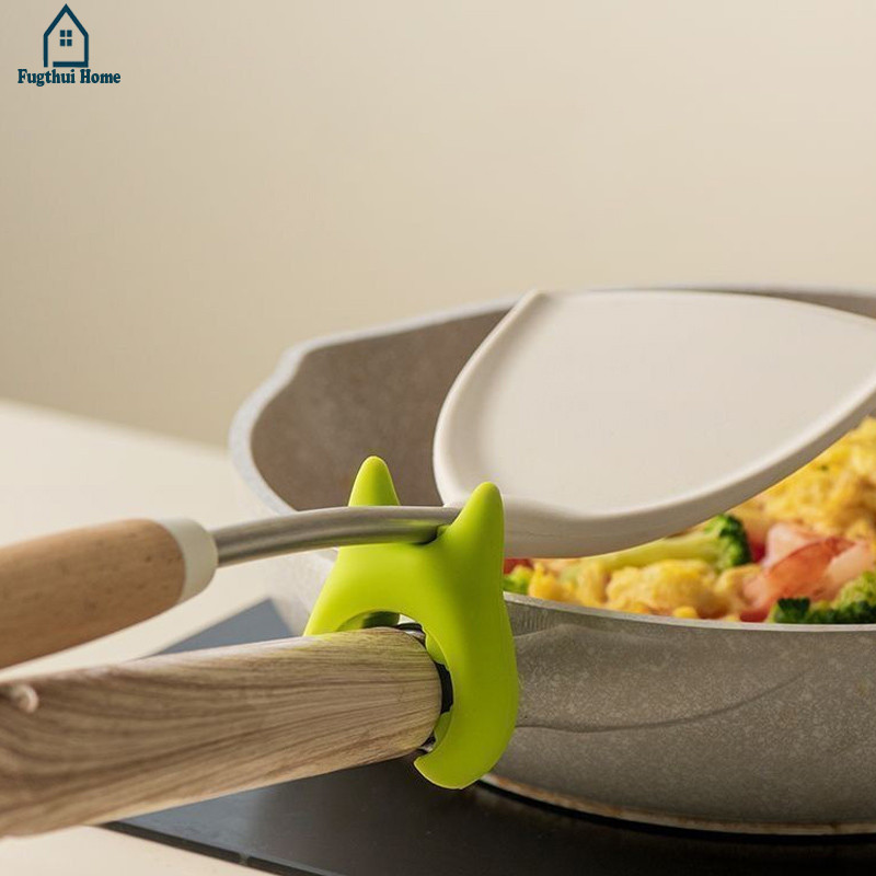 

Dapur kompor rak penyimpanan rak sendok spatula spatula silikon Fugthui