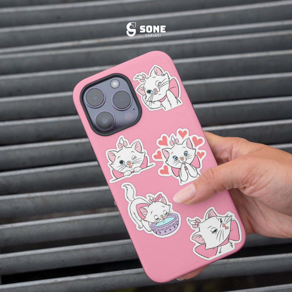 

Sticker Pack Disney MARIE / Stiker Kartun Animasi Paper Vinyl Deco Buku Jurnal Tumbler Laptop Aesthetic