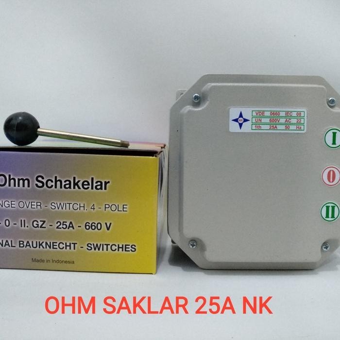 OHM SAKLAR 25A PISAU COS NKMX