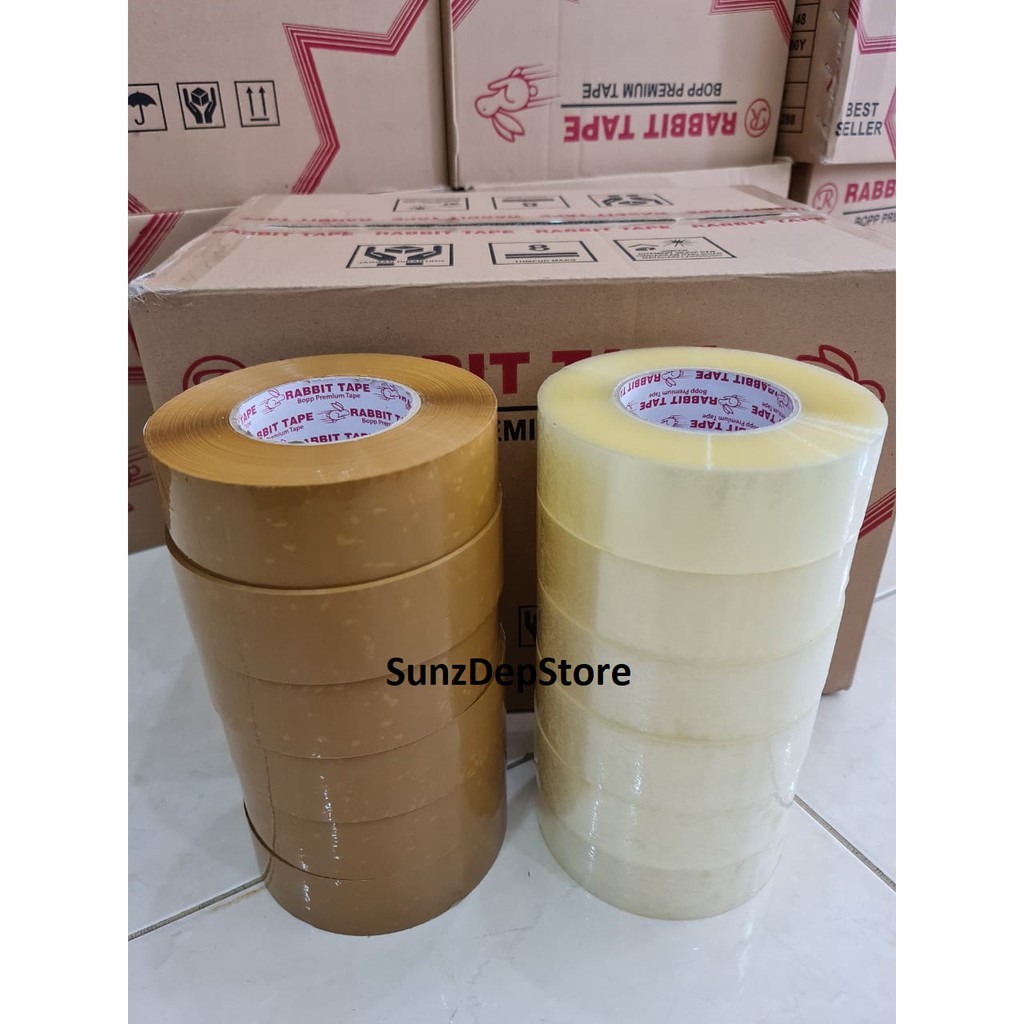 

LAKBAN 2 INCH x 500 YARD / LAKBAN 45mm 500YARD 300M / KUALITAS LAKBAN DAIMARU 1 SLOT 6 ROLL