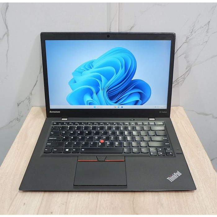 Laptop Lenovo Thinkpad x1 Carbon Core i5-5200u Ram 16Gb 512Gb Normal Siap Pakai - Leptop Laptop Mura