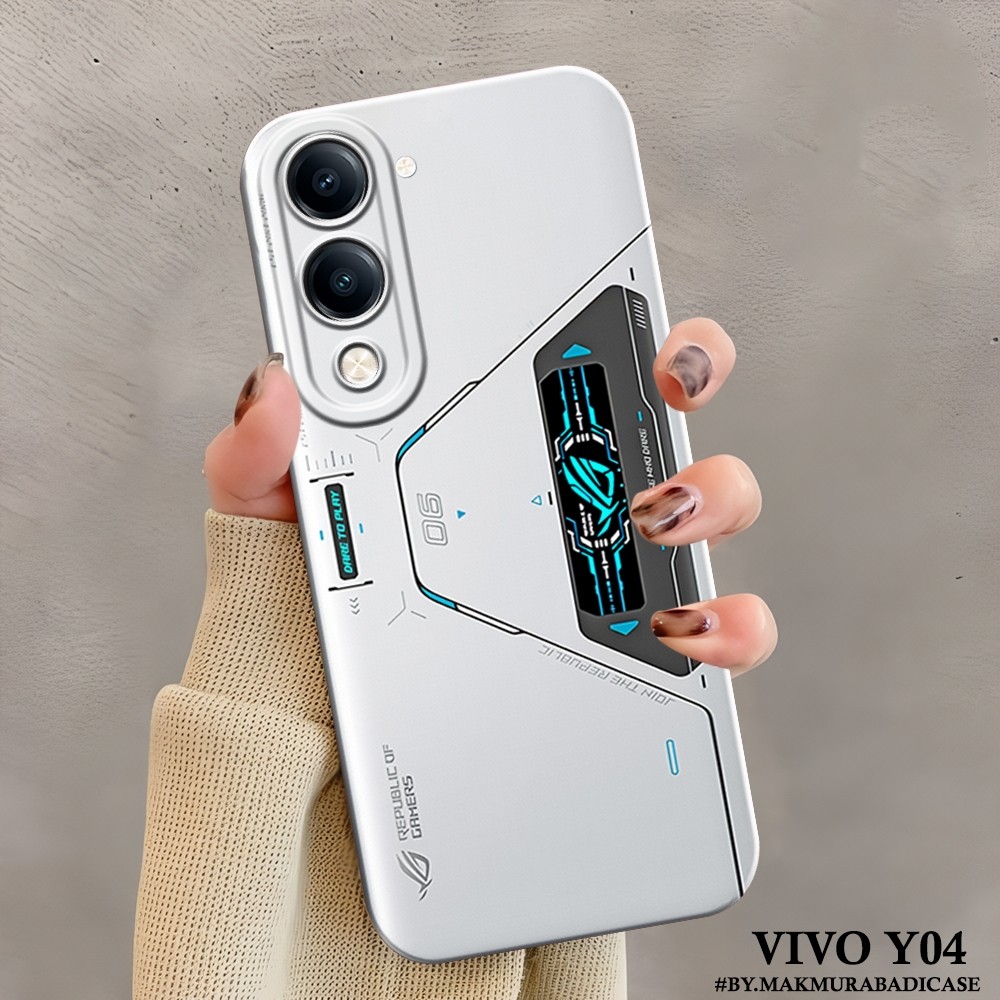 Case HP Silikon Vivo Y04 - Vivo Y29S Terbaru Softcase Motif Gamers Keren - Procamera - Casing HP 202