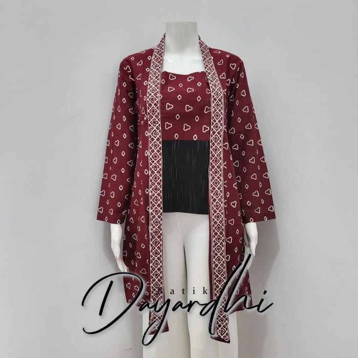 

KEBAYA KARTINI KEBAYA JUMPUTAN KEBAYA KUTU BARU TUNIK KEBAYA PANJANG - maroon, S