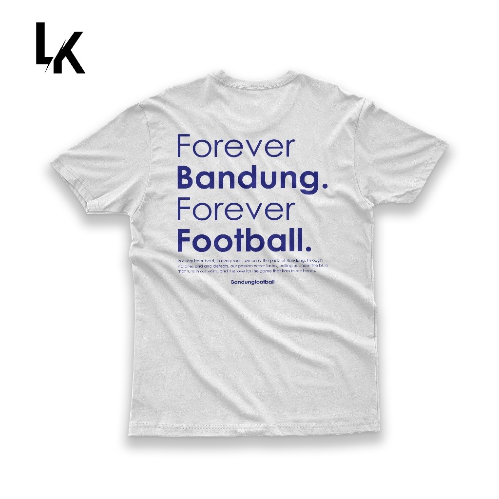 Kaos Bandung Football Forever Bandung Forever Football Tshirt Distro Unisex