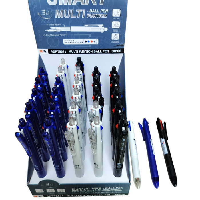 

M&G pulpen multi fungsi /pulpen unik 3 warna dan pensil mekanik