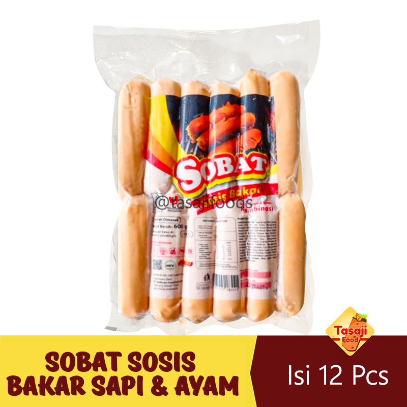 

Sobat Sosis Bakar Sapi & Ayam Isi 12 Pcs Asfar Shop