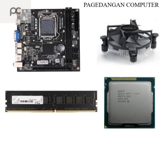Paket Mainboard + Core 13 Gen 6 + RAM 4GB | Siap Pasang | Second - Cocok untuk Rakitan PC Gaming