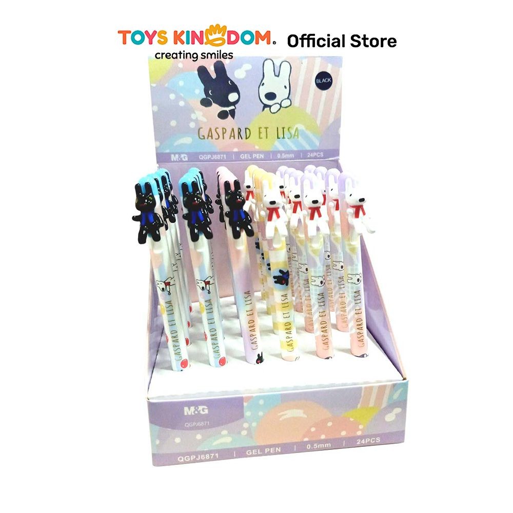 

Toys Kingdom M&G 0.5 mm Pulpen Gel Hitam Gaspard Qgpj6871 Random Pena Ballpoint Pen Bolpoin Alat Tulis
