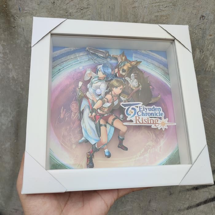 KYKY Shadow Frame Box Eiyuden Chronicle Rising Diorama Display Wall Ornament