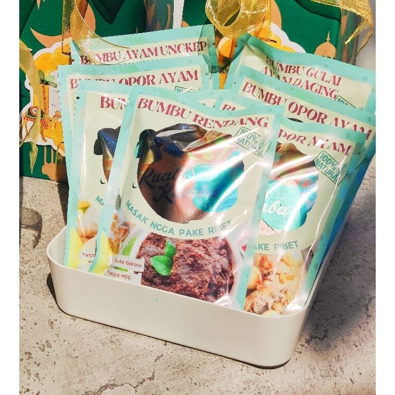 

NEW Kualikamba Bumbu Rendang 150 gr PREMIUM