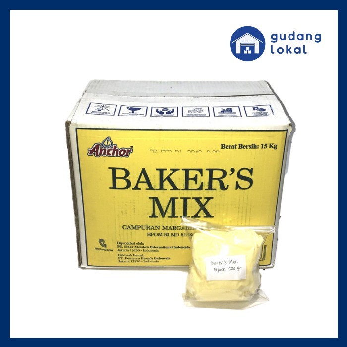 

NEW Anchor Baker'S Mix Mentega Butter 500Gr PREMIUM