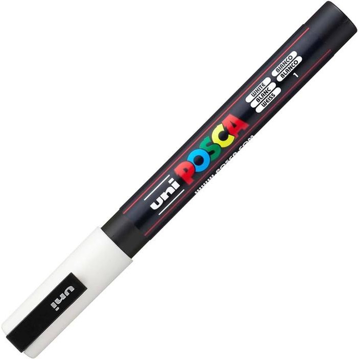 

TERLARIS! Uni Posca Paint Marker PC-3M - Fine Point bullet shaped 1,5mm
