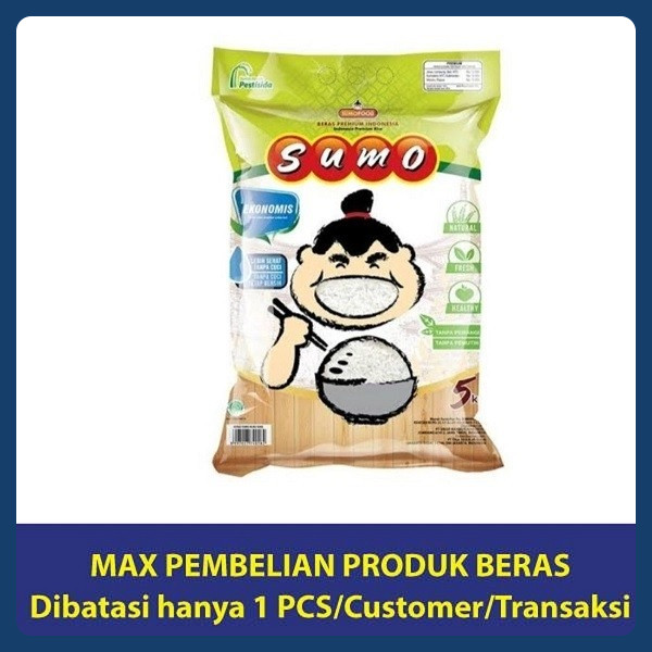 

SUMO HIJAU BERAS 5 KG - BERAS